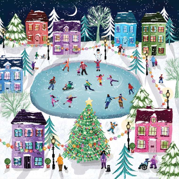 Ice Skating Scene images